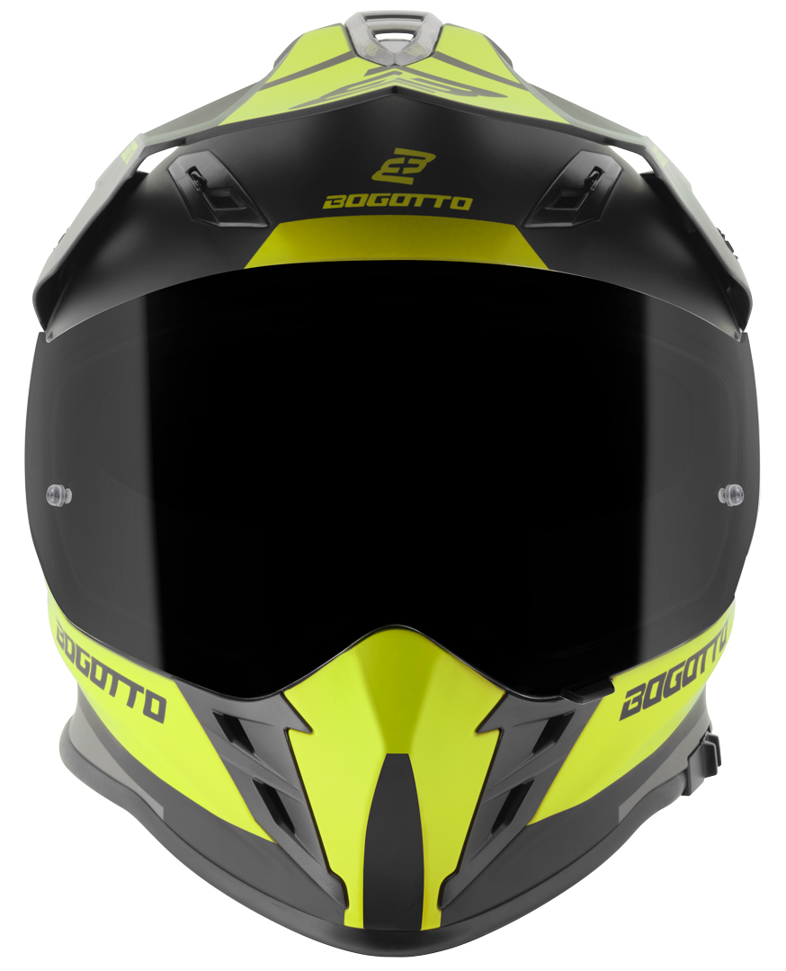 Bogotto V331 Pro Tour Casco Enduro giallo XL Figura 7