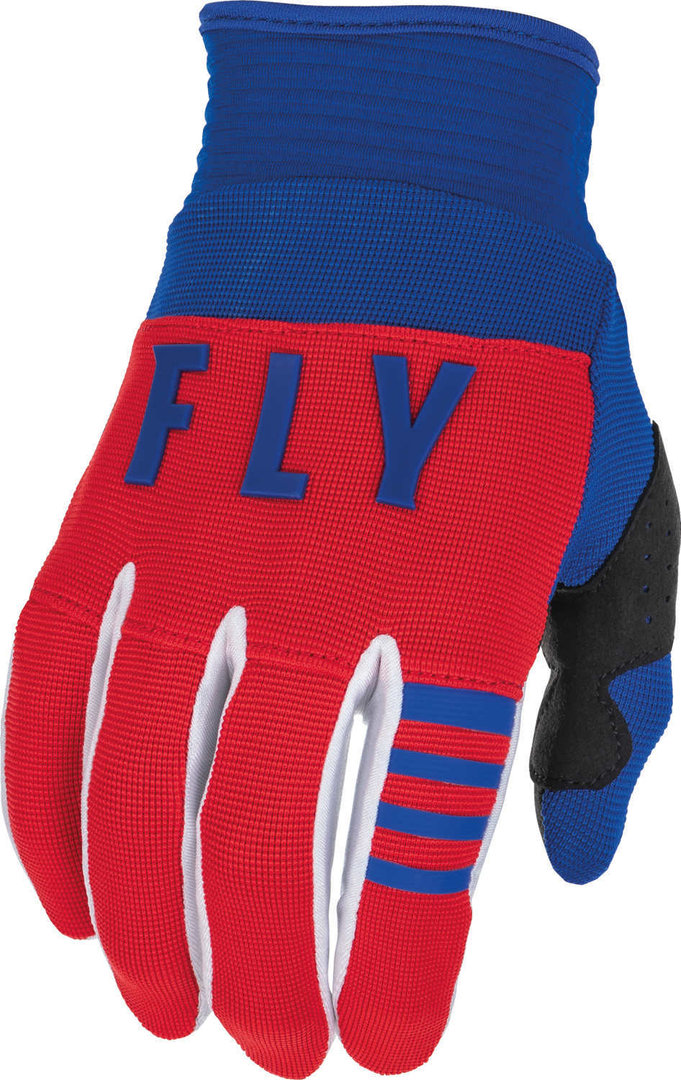 Fly Racing F-16 Ungdom Motocross Handskar röd/vit/blå S Figur 1