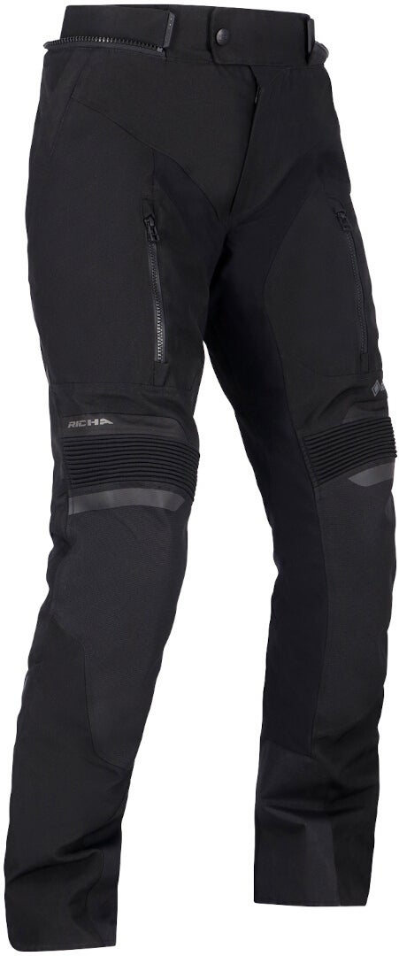 Richa Cyclone 2 Gore-Tex imperméable Mesdames Moto Textile Pantalon noir Short L Figure 1