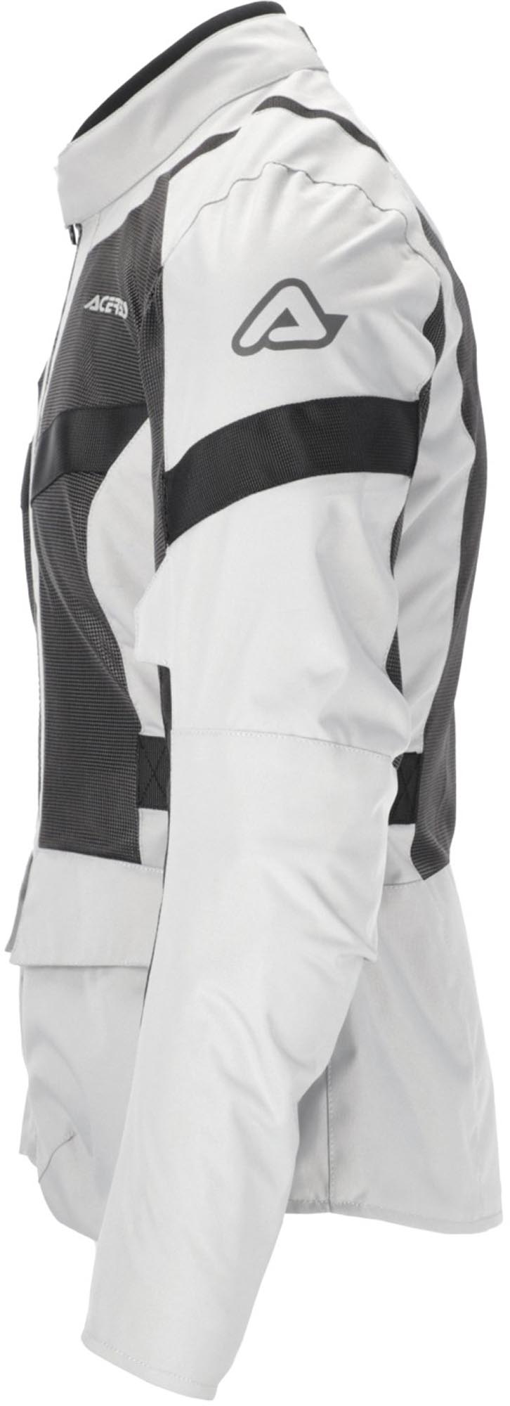 Side view of Acerbis Ramsey Vented Long Ladies Motorcycle Textile Jacket