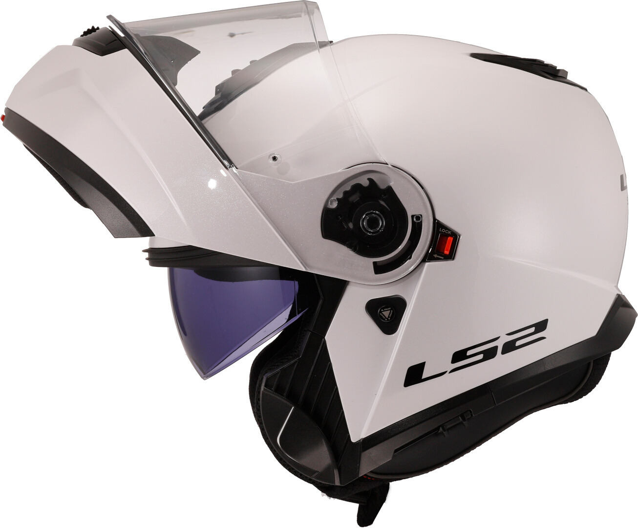 LS2 FF908 Strobe II Solid ヘルメット 白い L(59/60) 図4