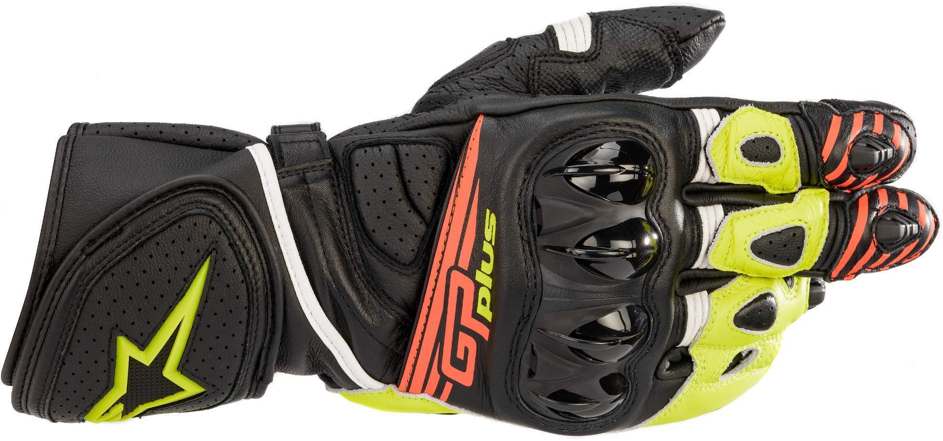 Alpinestars GP Plus R V2 Motorradhandschuhe schwarz/gelb M Abbildung 1