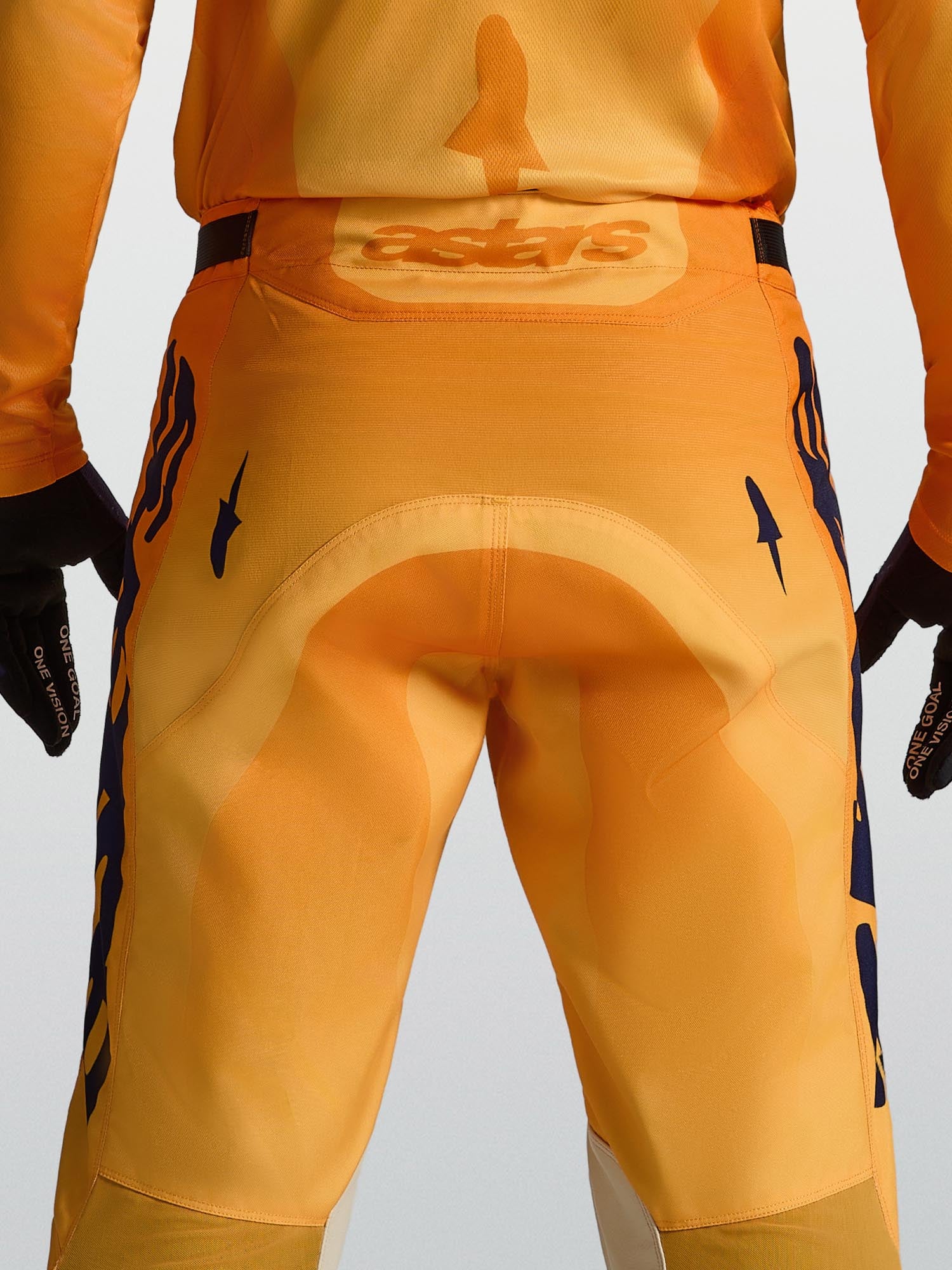 Alpinestars Racer Amber Motocross Pants orange/blue/yellow 32 Figure 9
