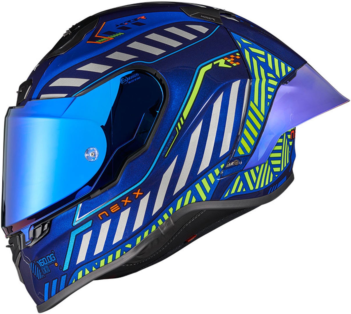 Nexx X.R3R Out Brake Helm blau XL (61/62) Abbildung 1