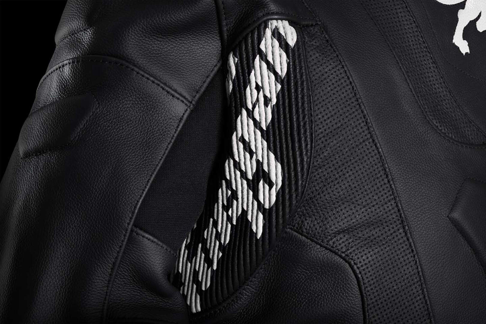 Furygan Raptor Evo 3 Motorrad Lederjacke schwarz/weiß M Abbildung 12