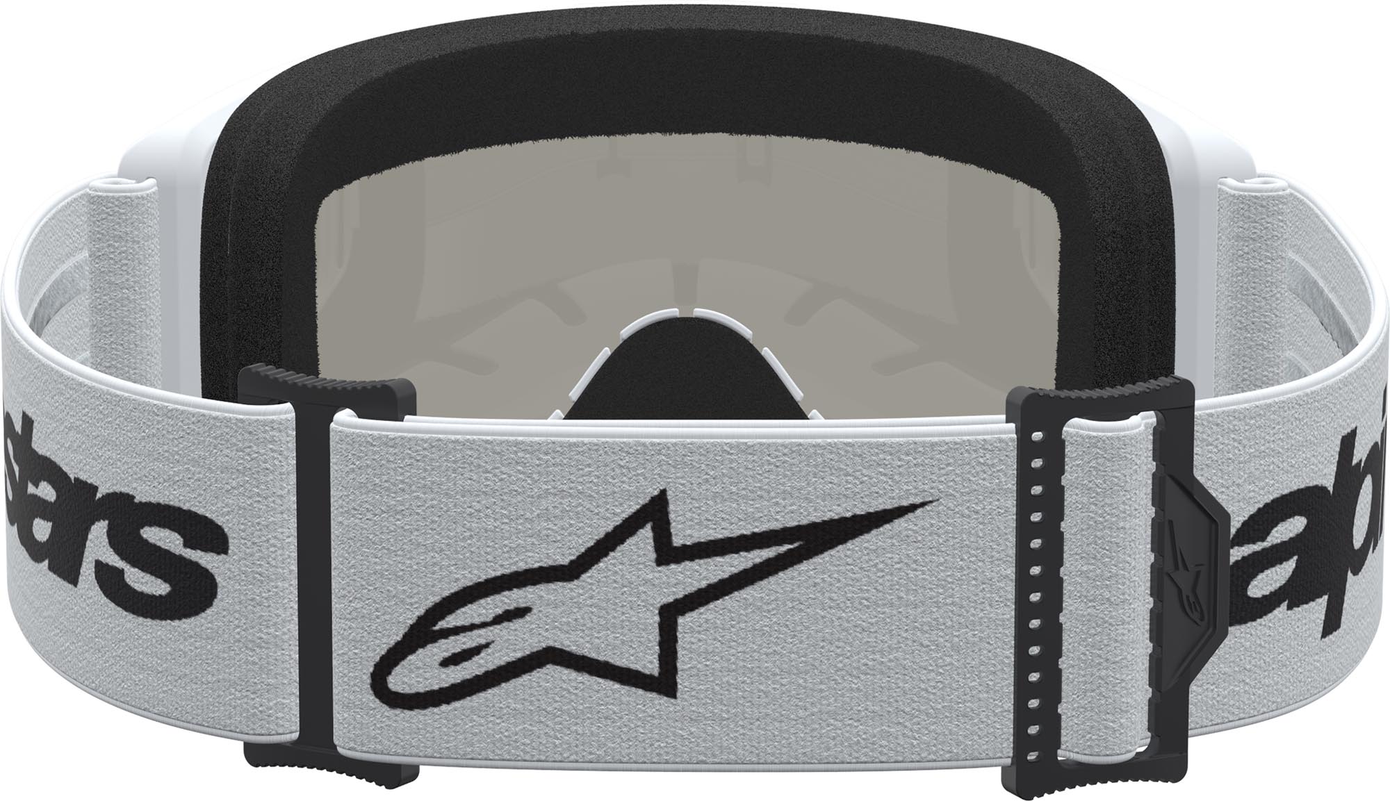 Alpinestars Vision 3 Wordmark Mirror Motokrosové brýle bílá/černá Obrázek 2