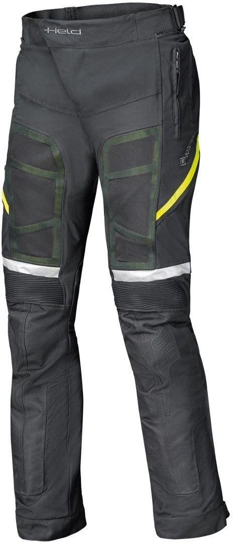 Held AeroSec Base Gore-Tex Pantalon textile imperméable noir/néon L Figure 1
