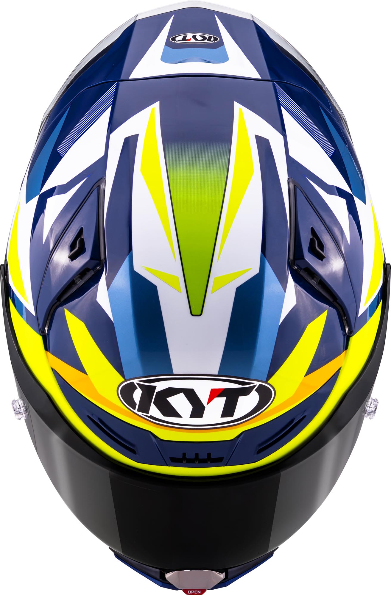KYT R1R Diamond Helmet blue/yellow L (59/60) Figure 9