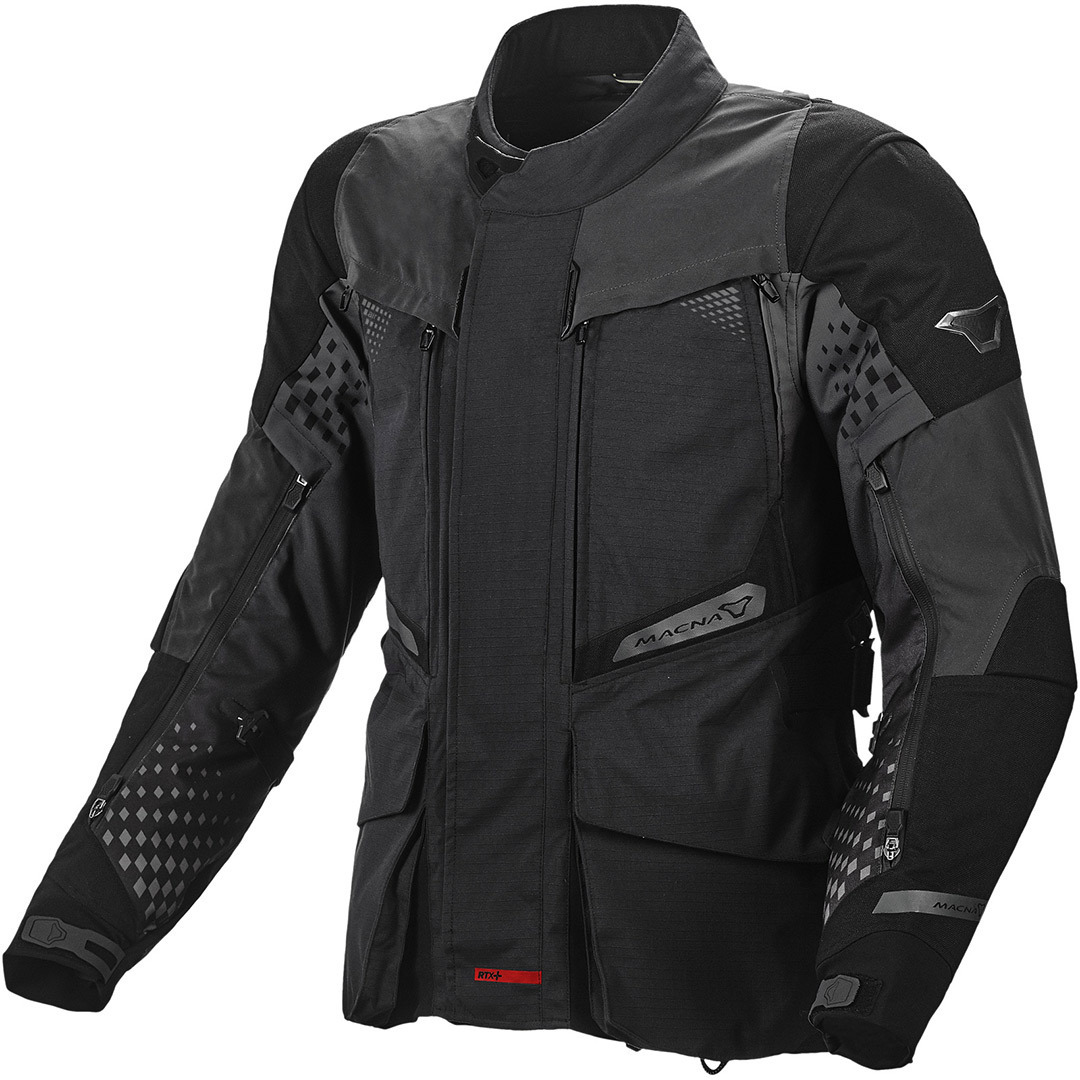 Macna Fusor Motorrad Textiljacke schwarz L Abbildung 1