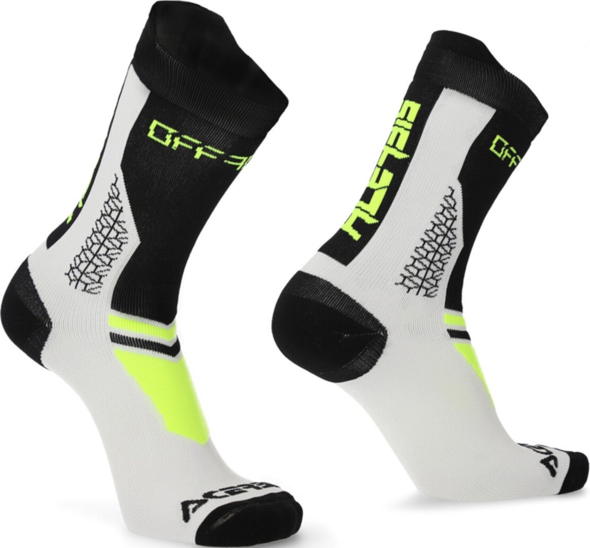 Acerbis MTB Track Chaussettes de cyclisme noir/jaune L/XL Figure 1