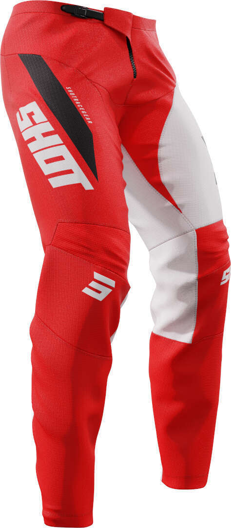Shot Devo Star Motocross Pants red/white 36 Figure 2