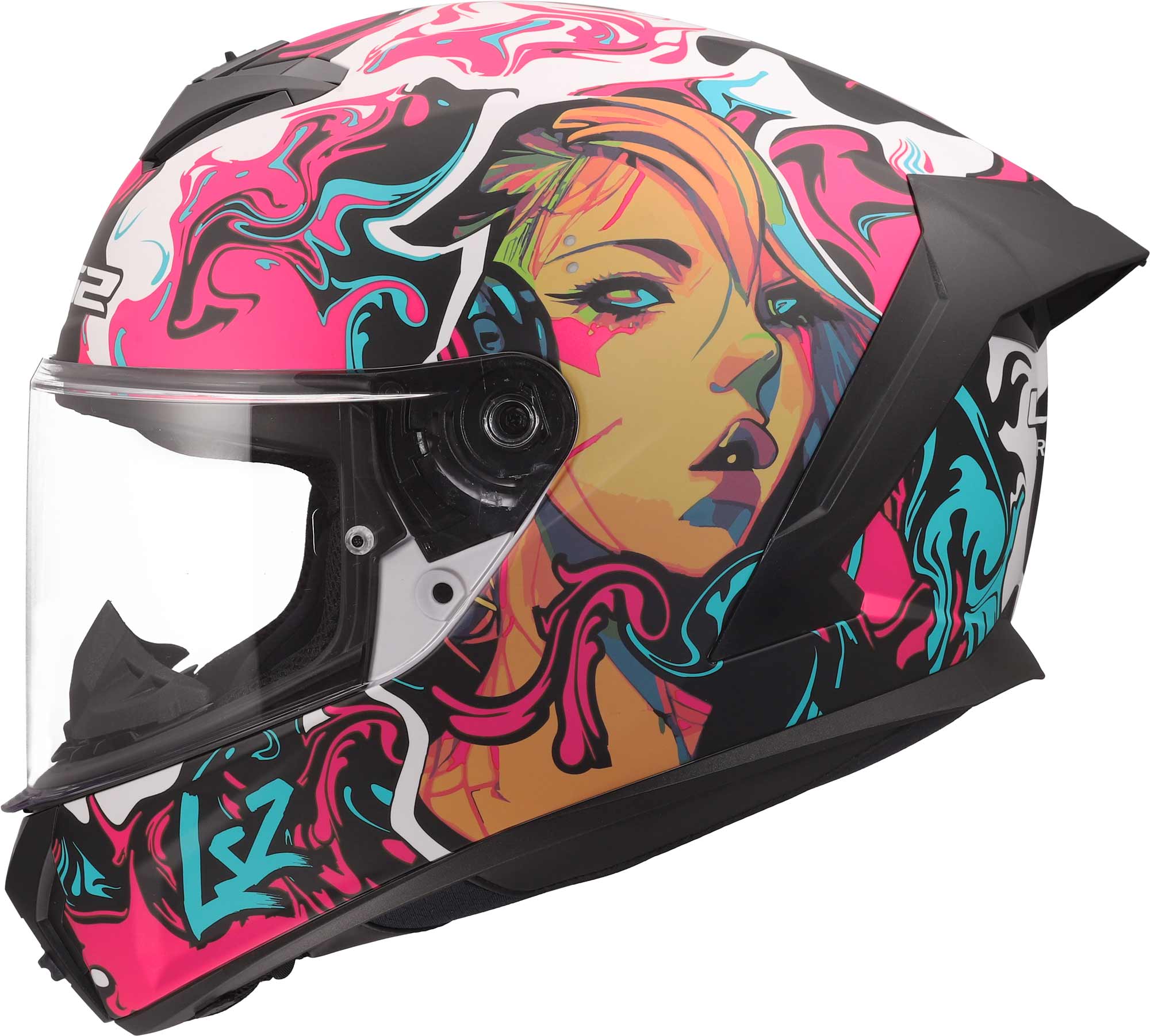 LS2 FF820 Rapid III Cyberg Helm M (57/58) Figuur 9
