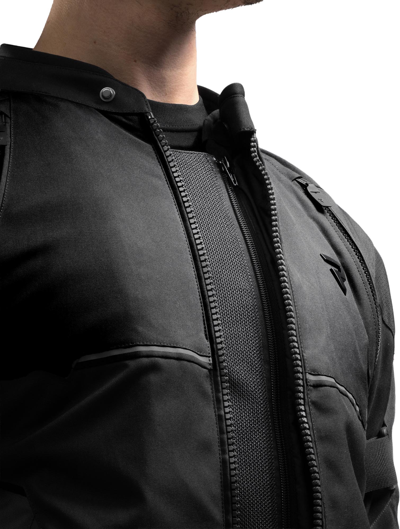 Side view of Rebelhorn Swift waterproof Motorcycle Textile Jacket