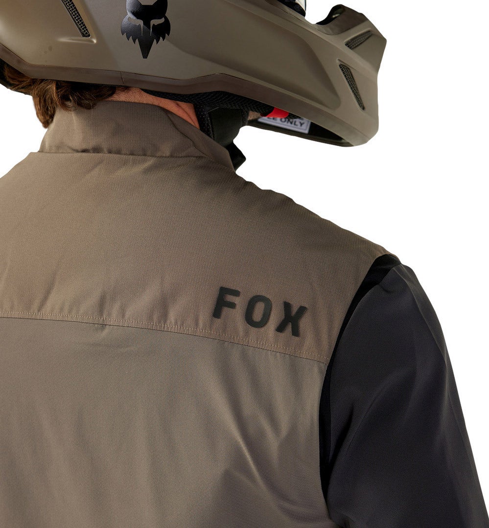 FOX Ranger Off-Road Wind Colete de motocross Cinza/Marrom 3XL Figura 2