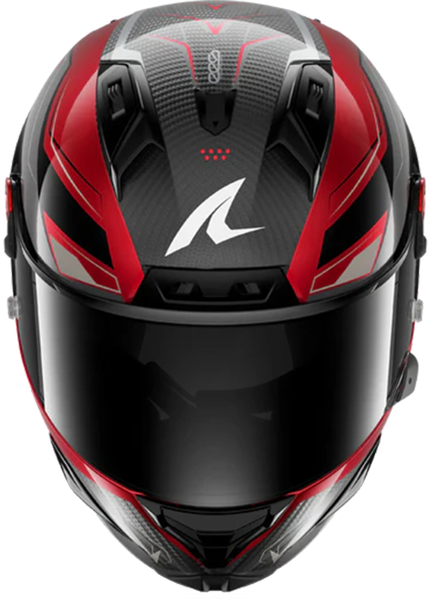 Shark Aeron Mekarium Elmetto rosso/argento M (57/58) Figura 3