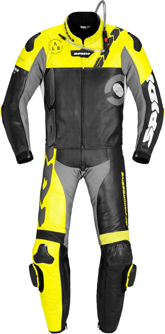Spidi DP-Progressive Touring Two Piece Motorcycle Leather Suit-image-236387565