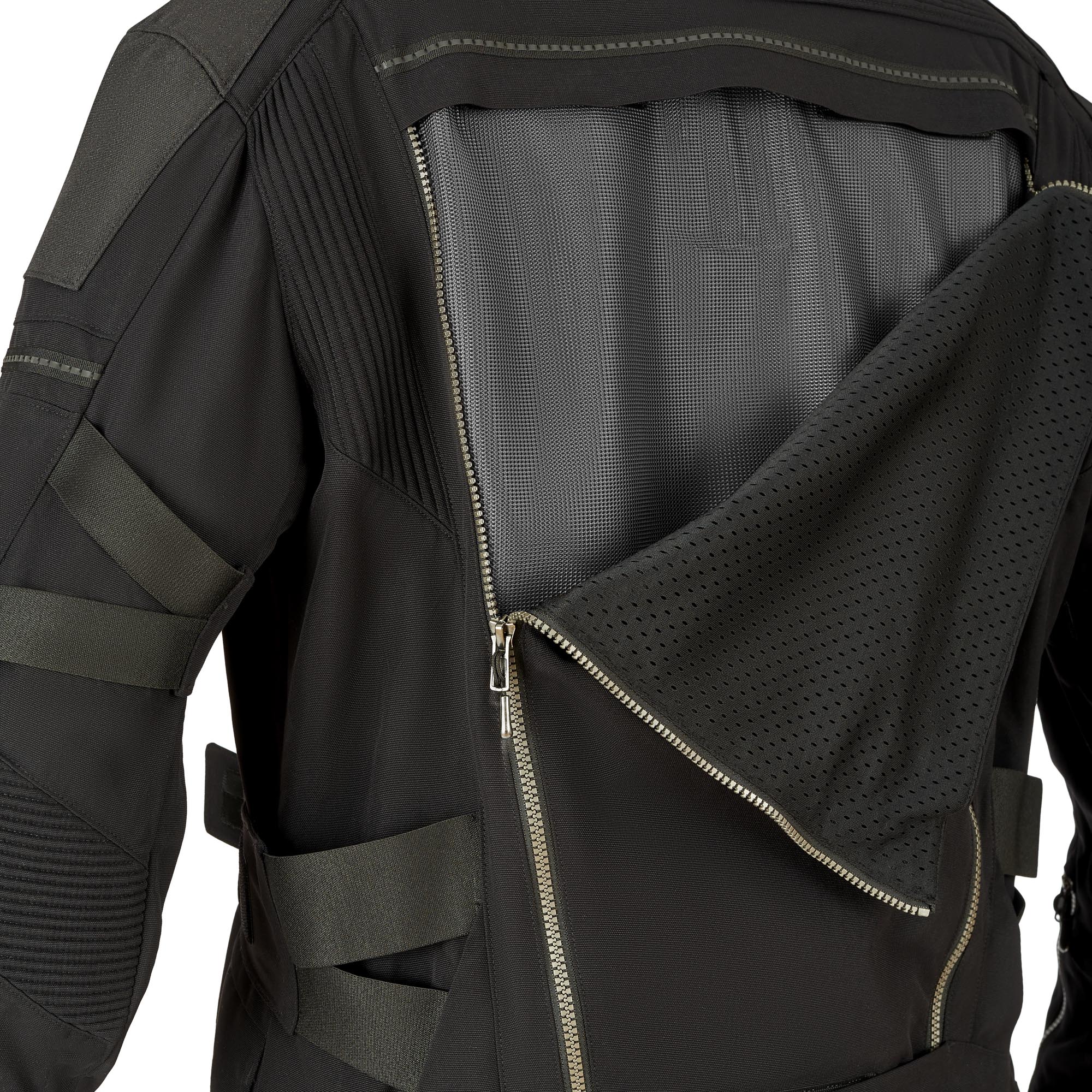 Halvarssons Mora V2 waterproof Motorcycle Textile Jacket black 54 Figure 5