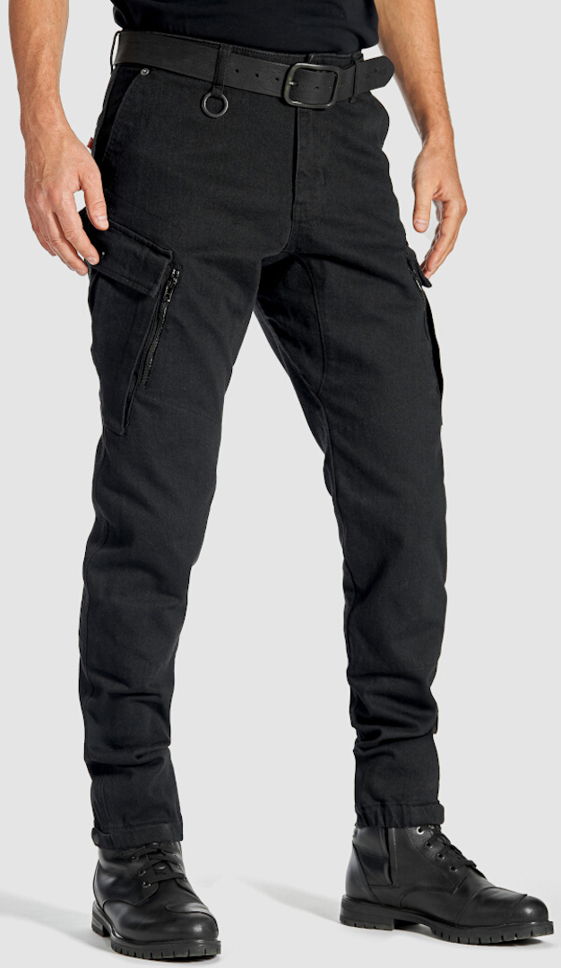 Pando Moto Mark Kev Motorcykel Jeans svart 34 L34 Figur 5