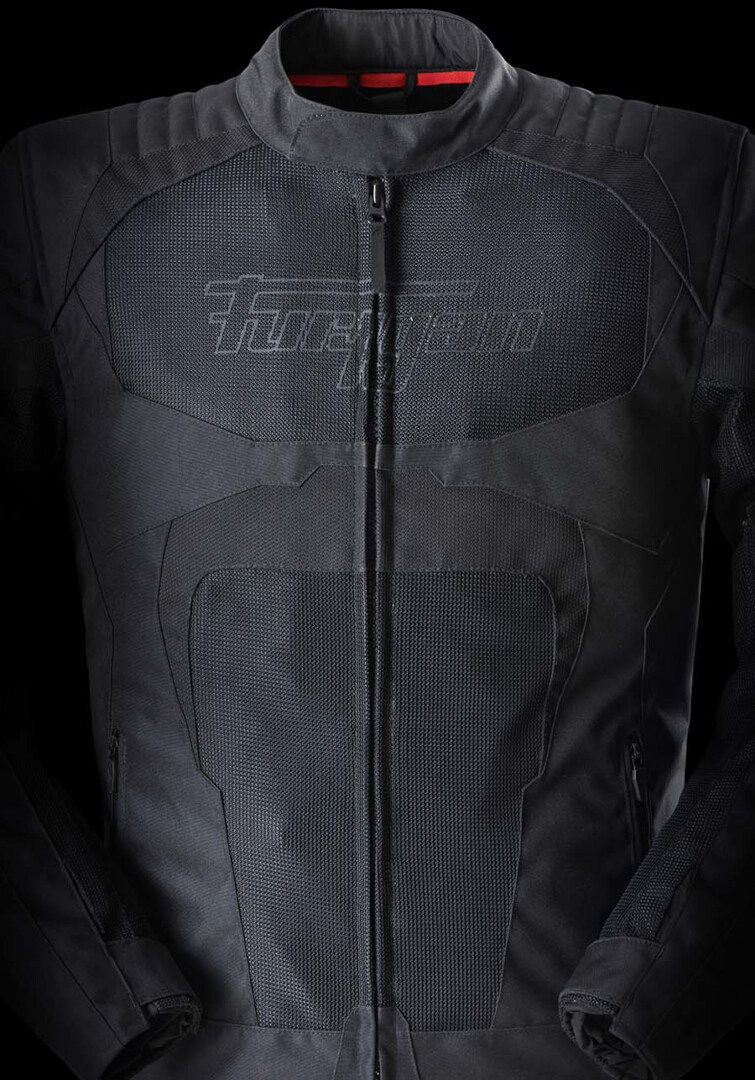 Furygan WB08 Vented+ Motorrad Textiljacke schwarz/weiß M Abbildung 2