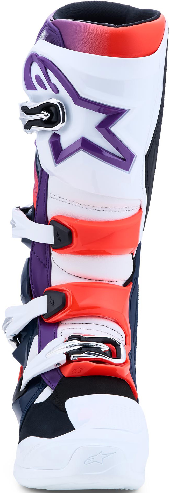 Alpinestars Tech 7 Bottes de motocross Rouge/Noir/Violet/Blanc 10 Figure 2