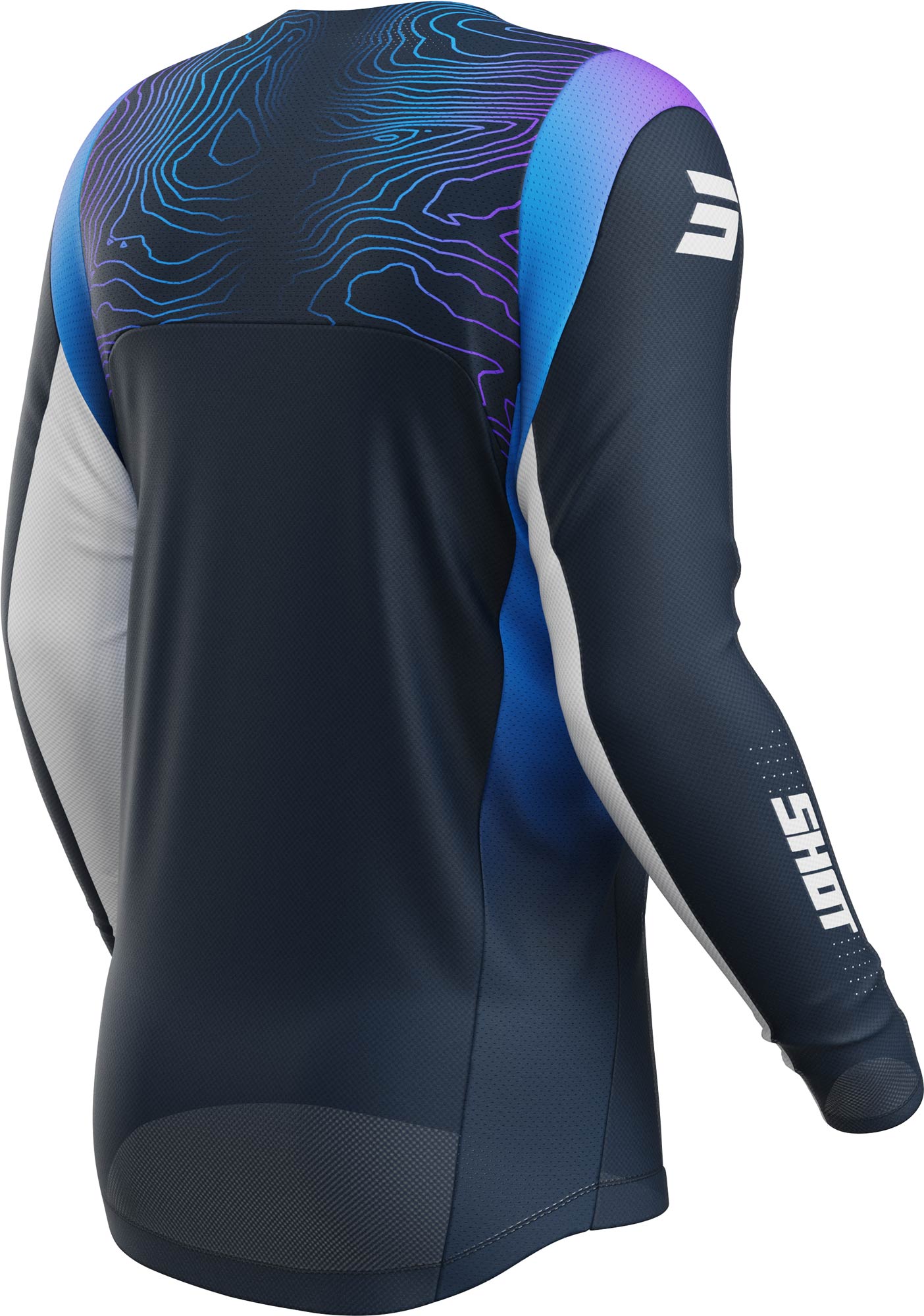 Shot Contact Apex Youth Motocross Jersey blue 6-7 Figure 2