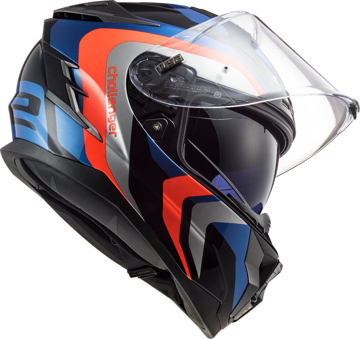 LS2 FF327 Challenger Galactic Casque bleu/orange XXXL (65/66) Figure 5