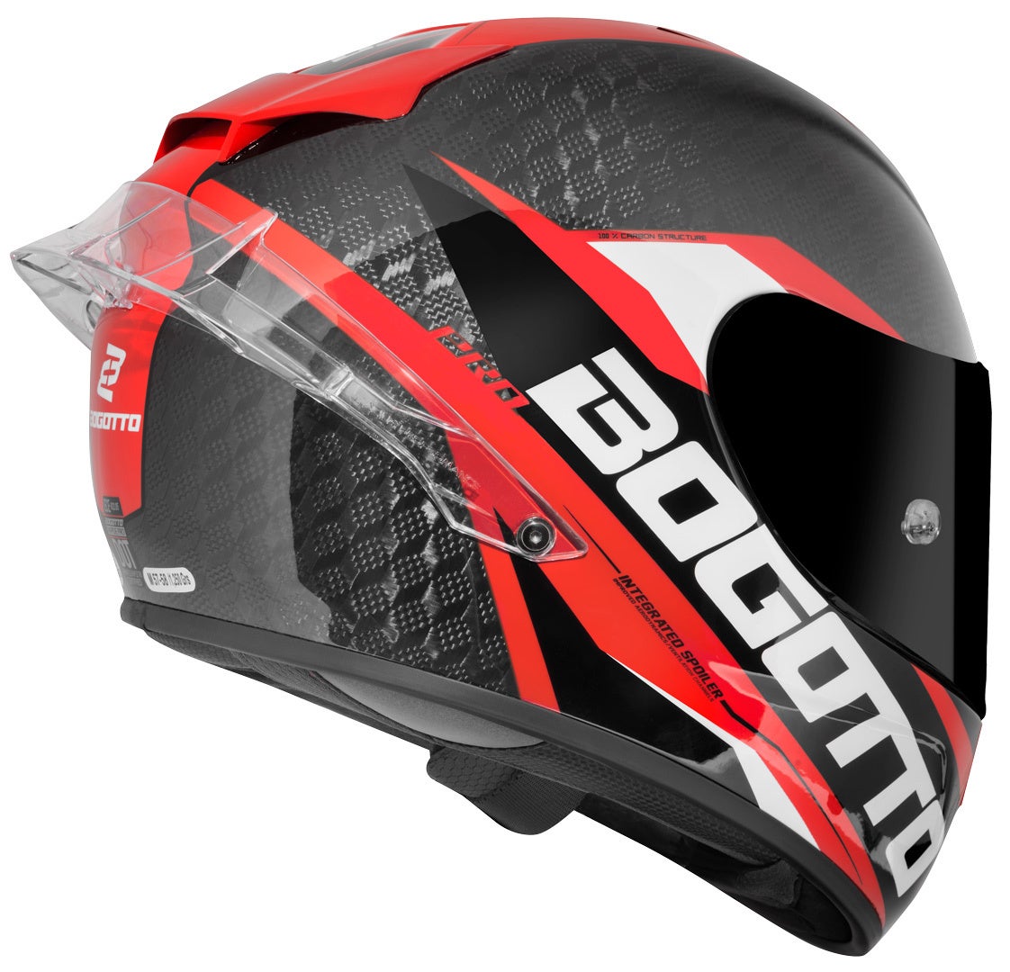 Bogotto FF104 SPN Helm rot/schwarz L Abbildung 2