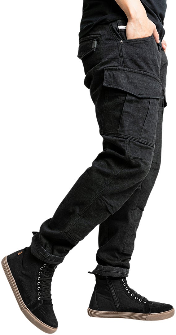 John Doe Defender Mono Damer Motorcykel Tekstil Bukser Sort 27 L32 Figur 17