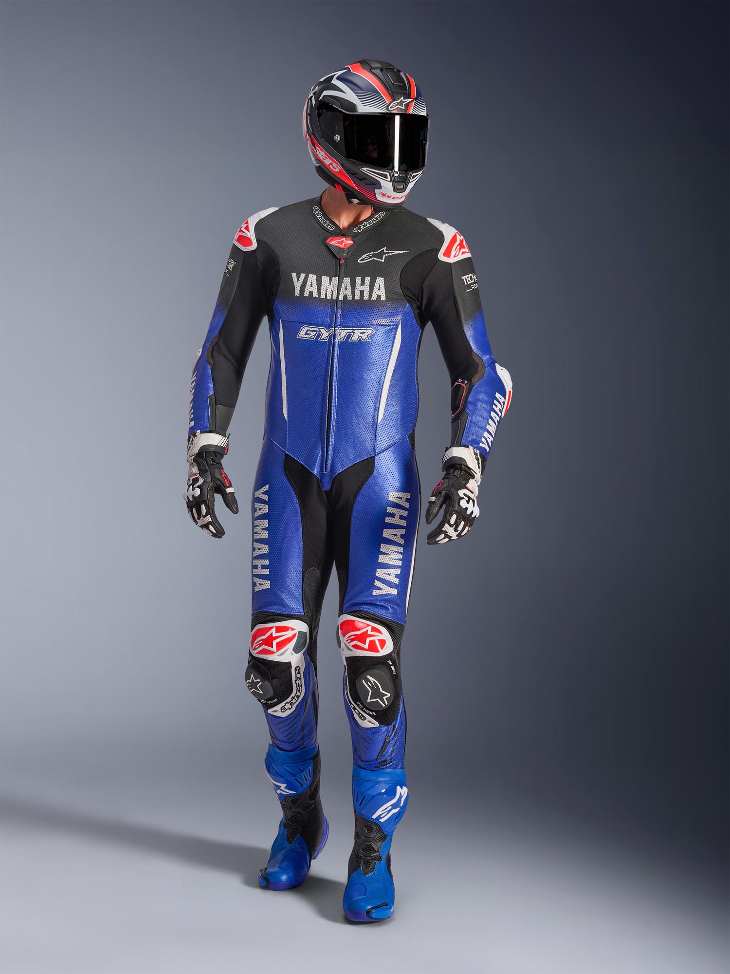 Alpinestars YAMAHA GP-R7 perforated 1- Piece Motorcycle Leather Suit 48 Figure 3