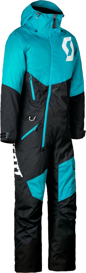 Scott Back-X Dryo 2023 Snescooterdragt til damer i ét stykke sort/blå XL Figur 3