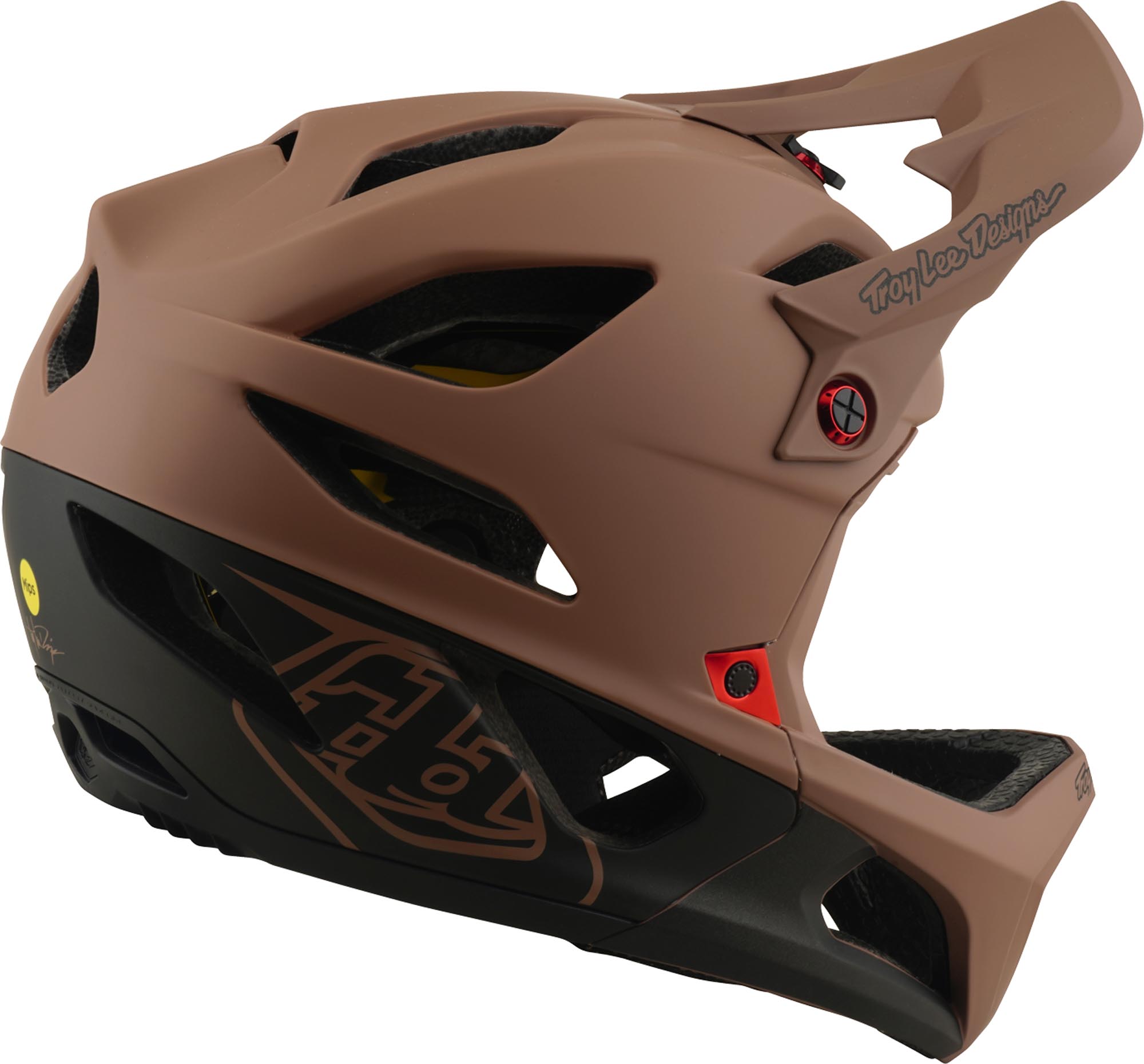 Troy Lee Designs Stage MIPS Drone Downhill Helmet brown/black XS-S (54/56) Figure 4