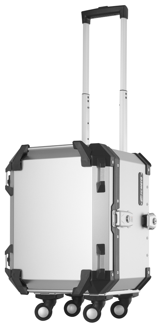 FC-Moto Alu Topcase Trolley 48 L Valiză Argint Figura 2