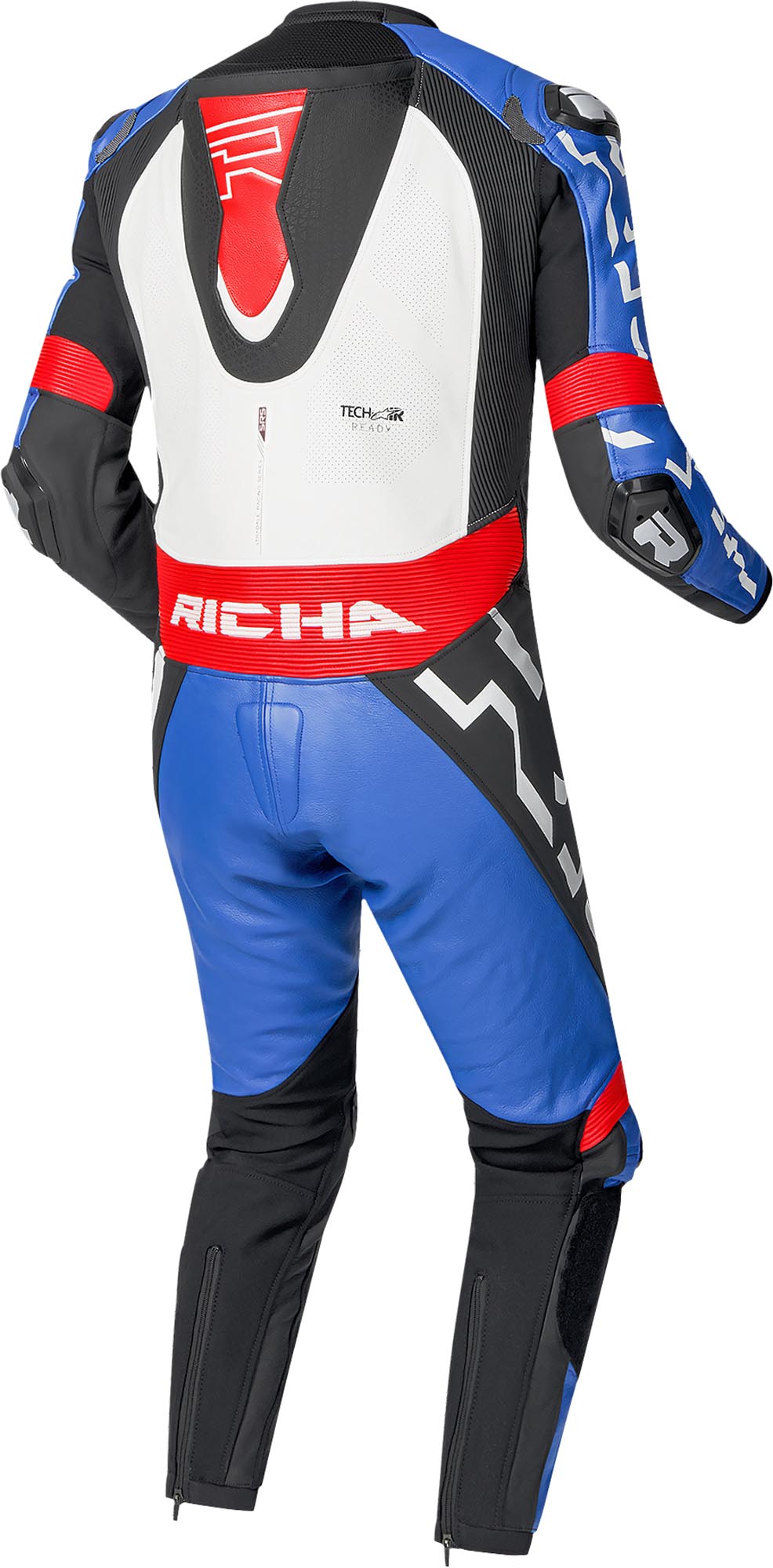 Richa Stradale GP One Piece Motorcycle Leather Suit blue/red/white/black 52 Figure 2