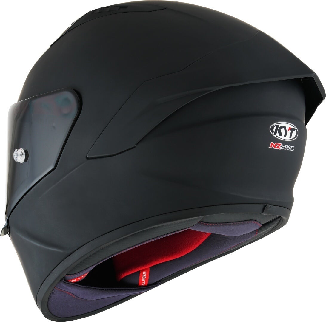 KYT NZ Race Plain Casco nero opaco M (57/58) Figura 5