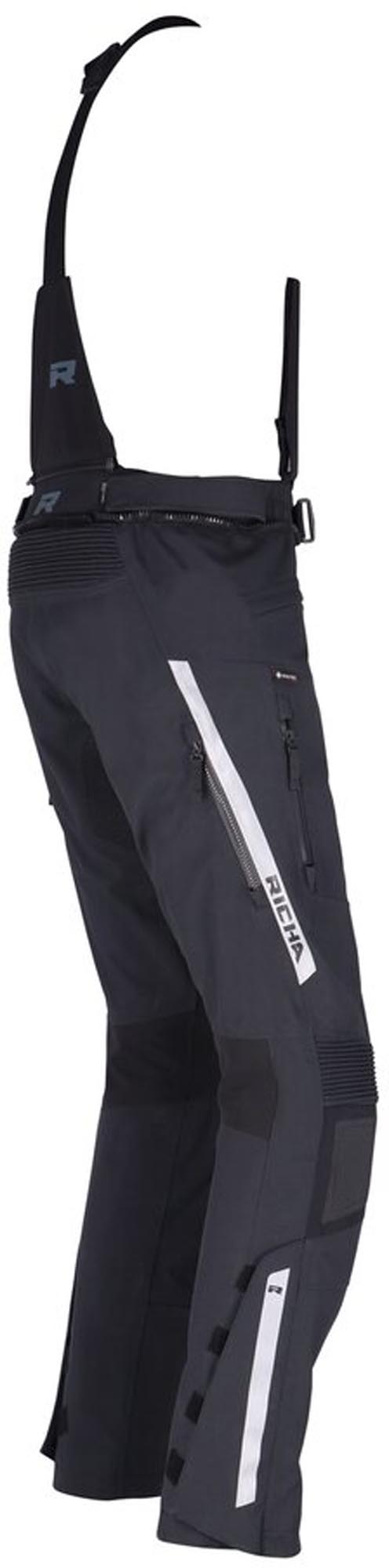 Richa Armada Gore-Tex Pro waterproof Motorcycle Textile Pants black XL Figure 4