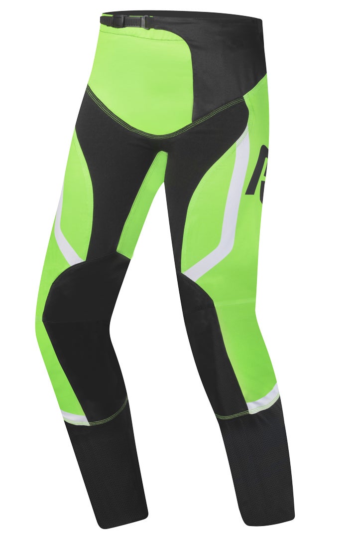 Bogotto Ares-MTN Pantalons de motocross Noir/Vert/Blanc 34 Figure 1