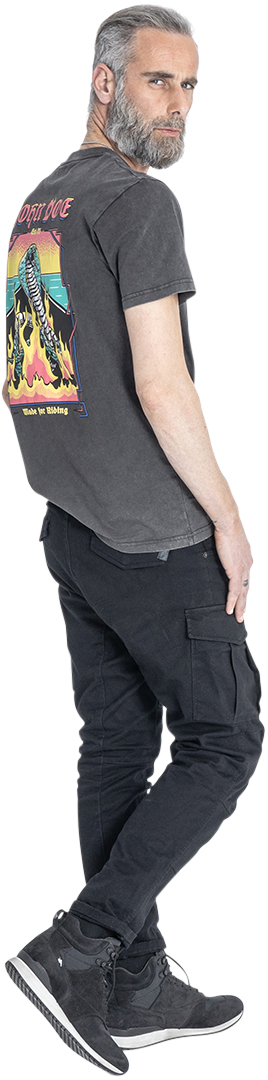 John Doe Stroker Cargo XTM Motorcycle Textile Pants black 36 L36 Figure 6