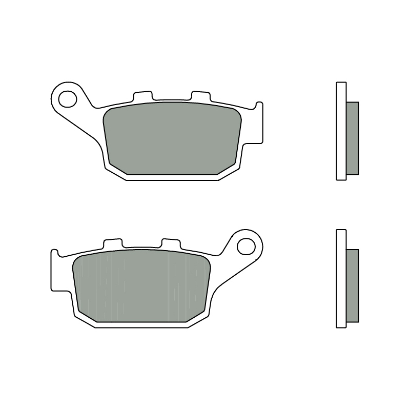 Brembo S.p.A. Sintrade bromsbelägg i metall - 07HO53SP Figur 2