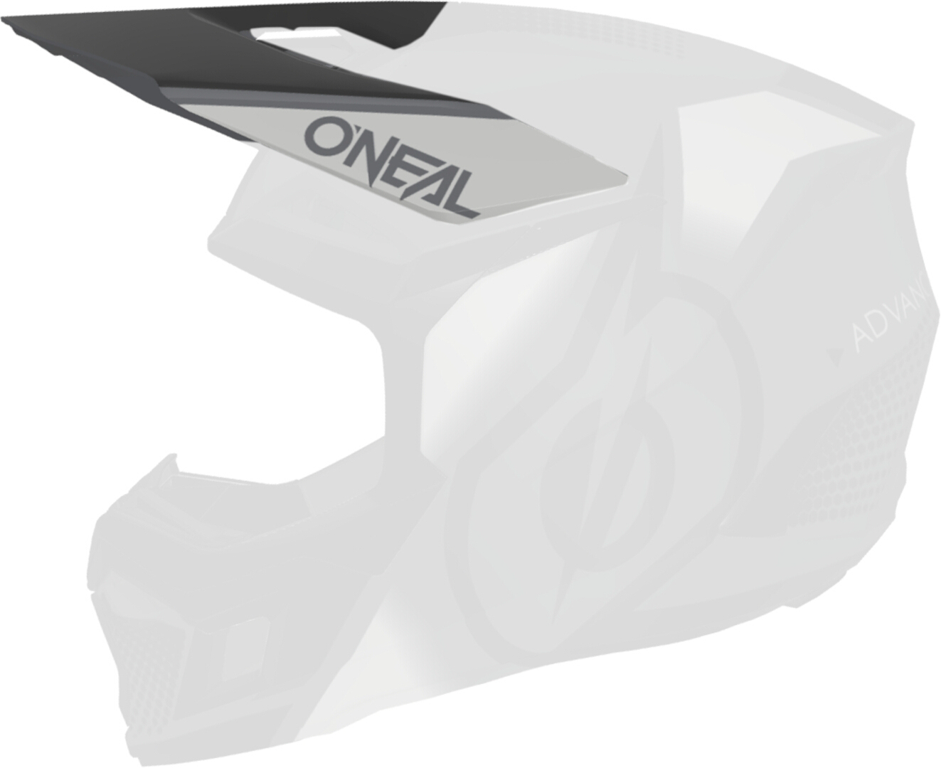 Oneal 3SRS Vision Cască de motocross Negru/gri L (59/60) Figura 2