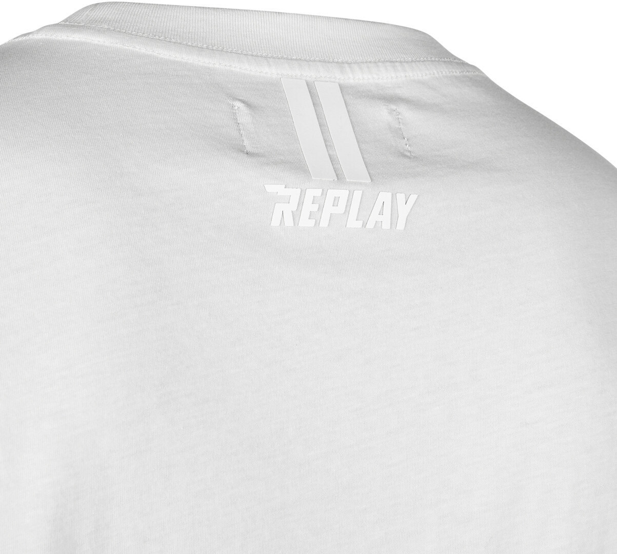 Replay Logo T-Shirt weiß XL Abbildung 3