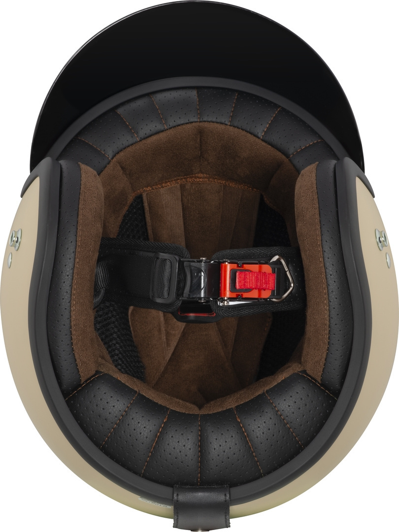 Bogotto H541 Solid Jet Helm Brown Matt M Figuur 6