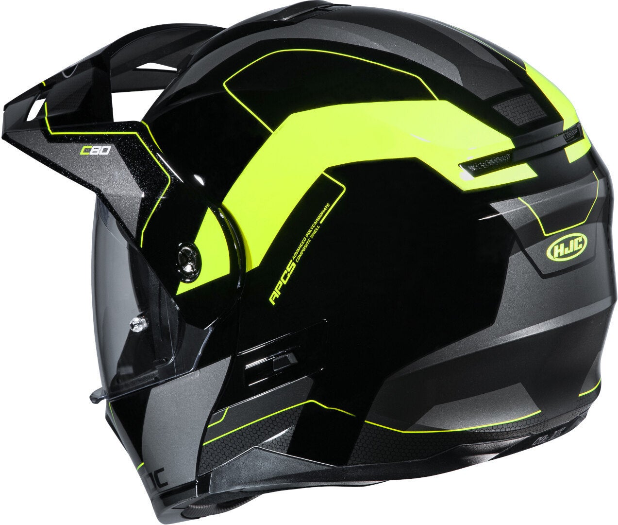 HJC C80 Rox casco nero/giallo L (58/59) Figura 3