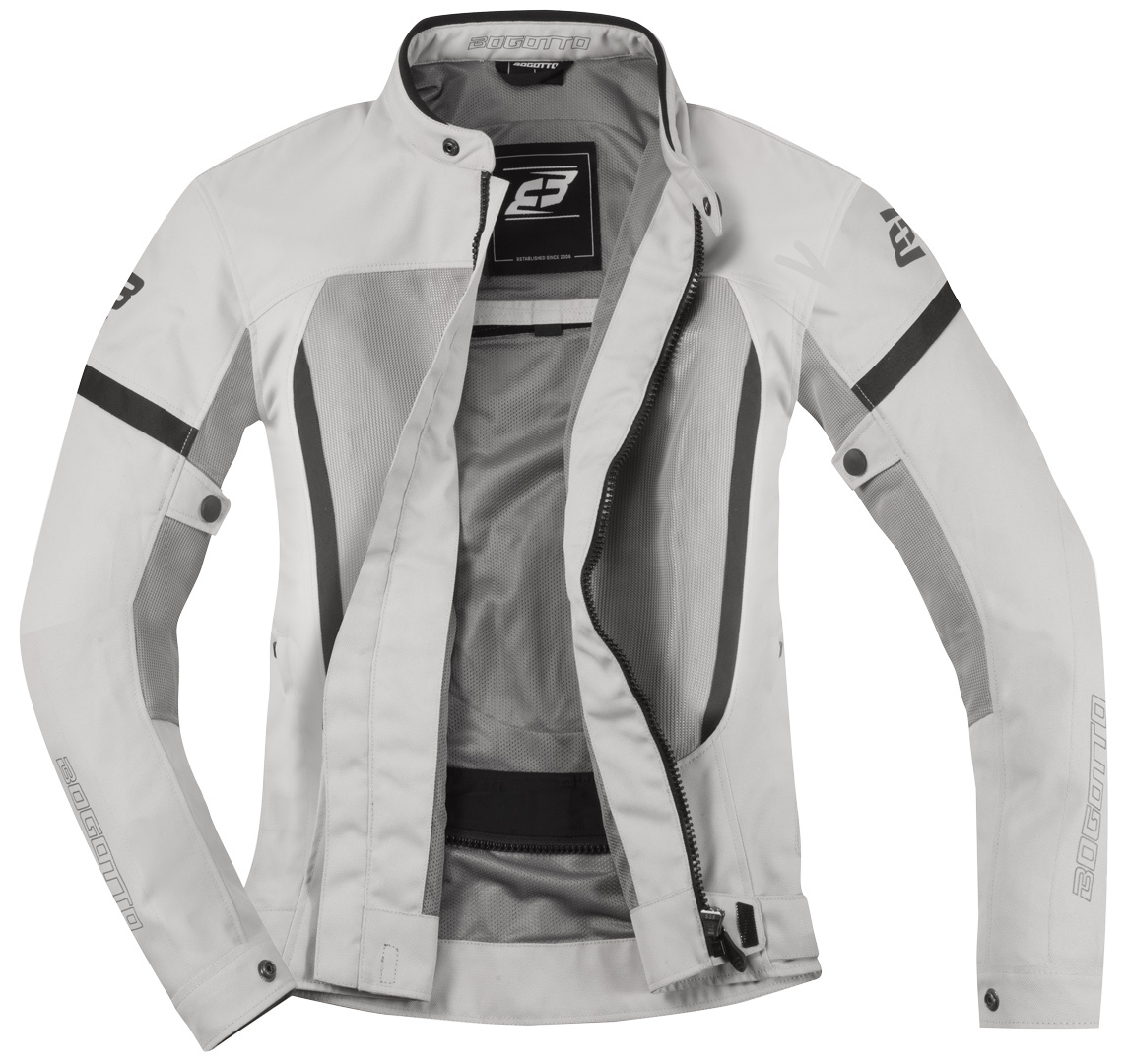 Bogotto Alastor Air Mesh Jachetă textilă pentru motociclete Gri 3XL Figura 4
