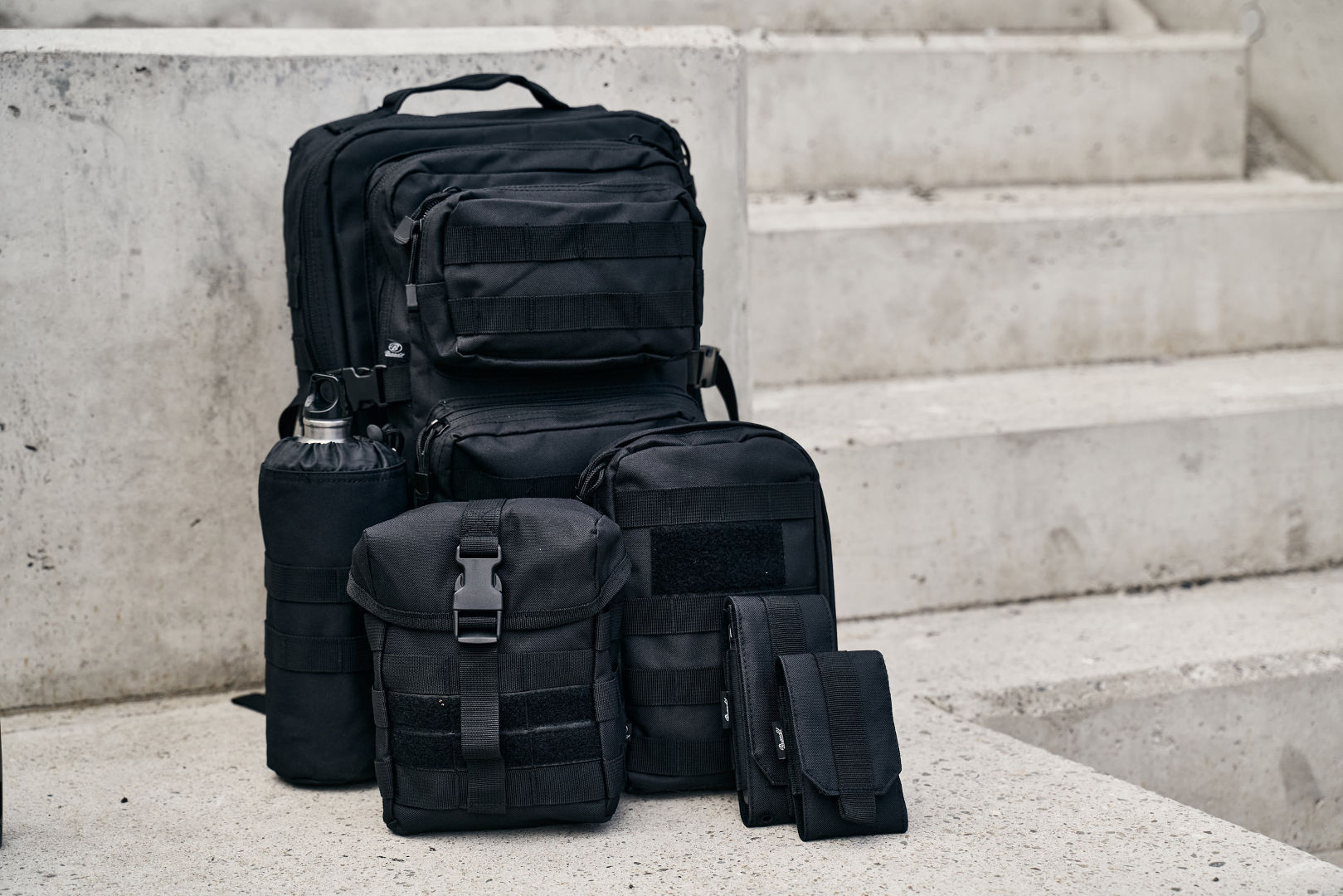 Brandit Molle Pouch Fire Geantă negru Figura 4