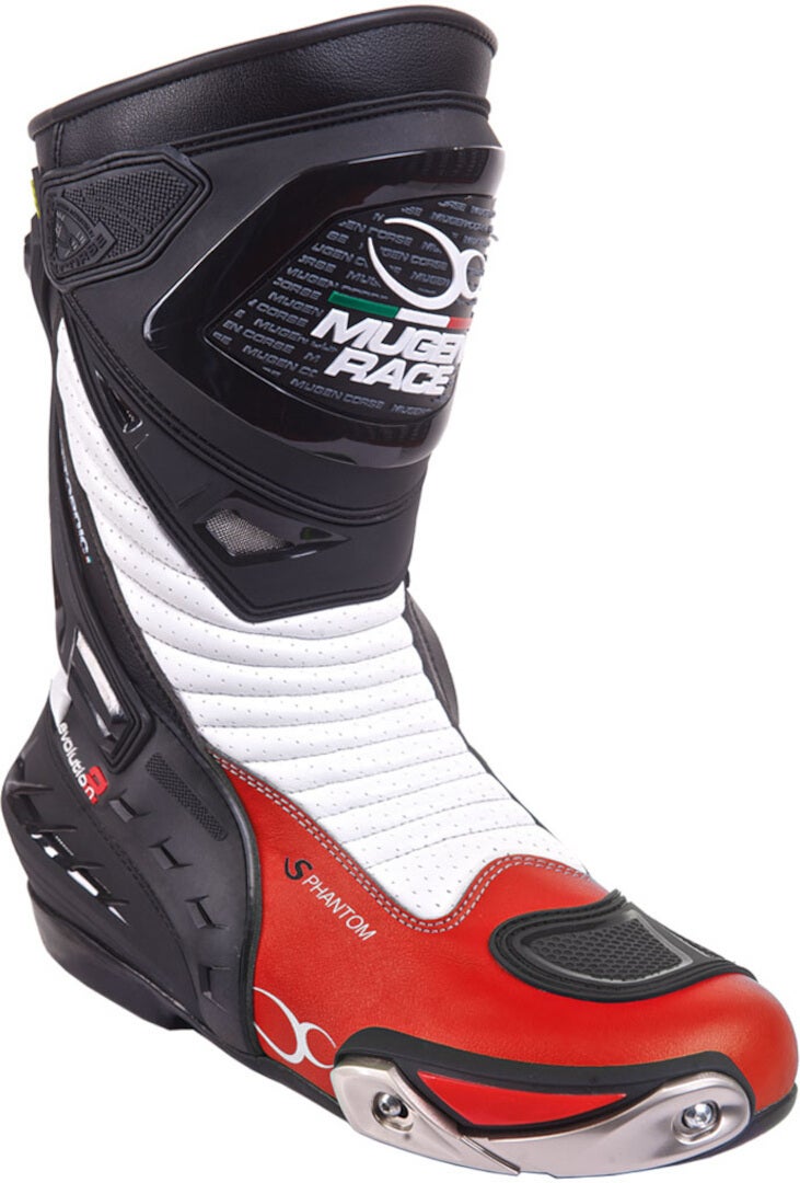 MUGENRACE Sphantom 2 perforated Motorcycle Boots-image-786241660