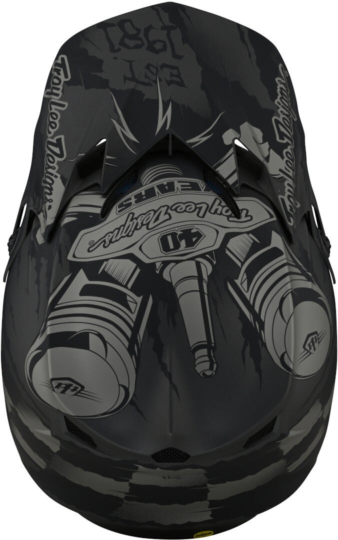 Troy Lee Designs SE4 Strike Casco da motocross giovanile M Figura 8