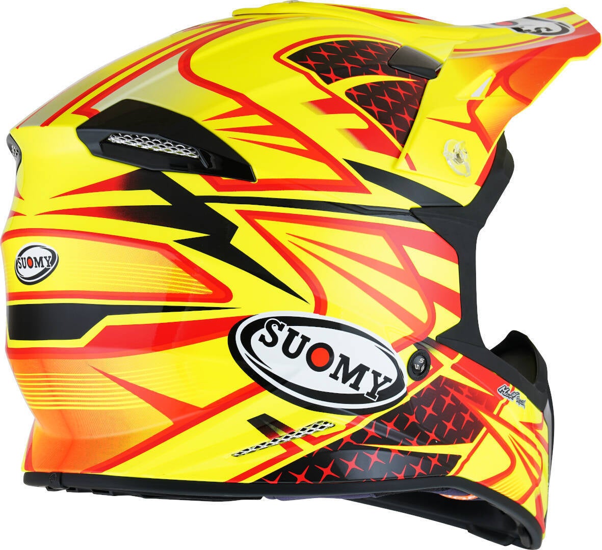 Suomy X-Wing Duel Motocross Helmet yellow/red XXL (63) Figure 3