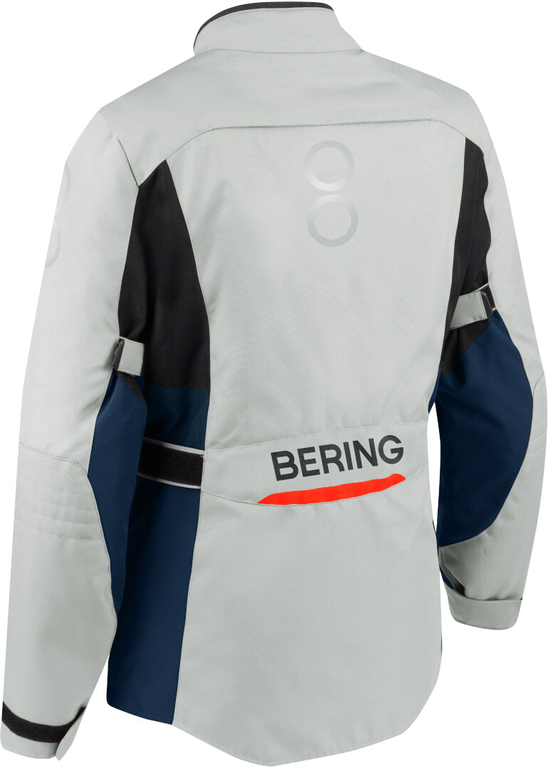 Bering Siberia waterproof Ladies Motorcycle Textile Jacket grey/blue/red 38 Figure 2