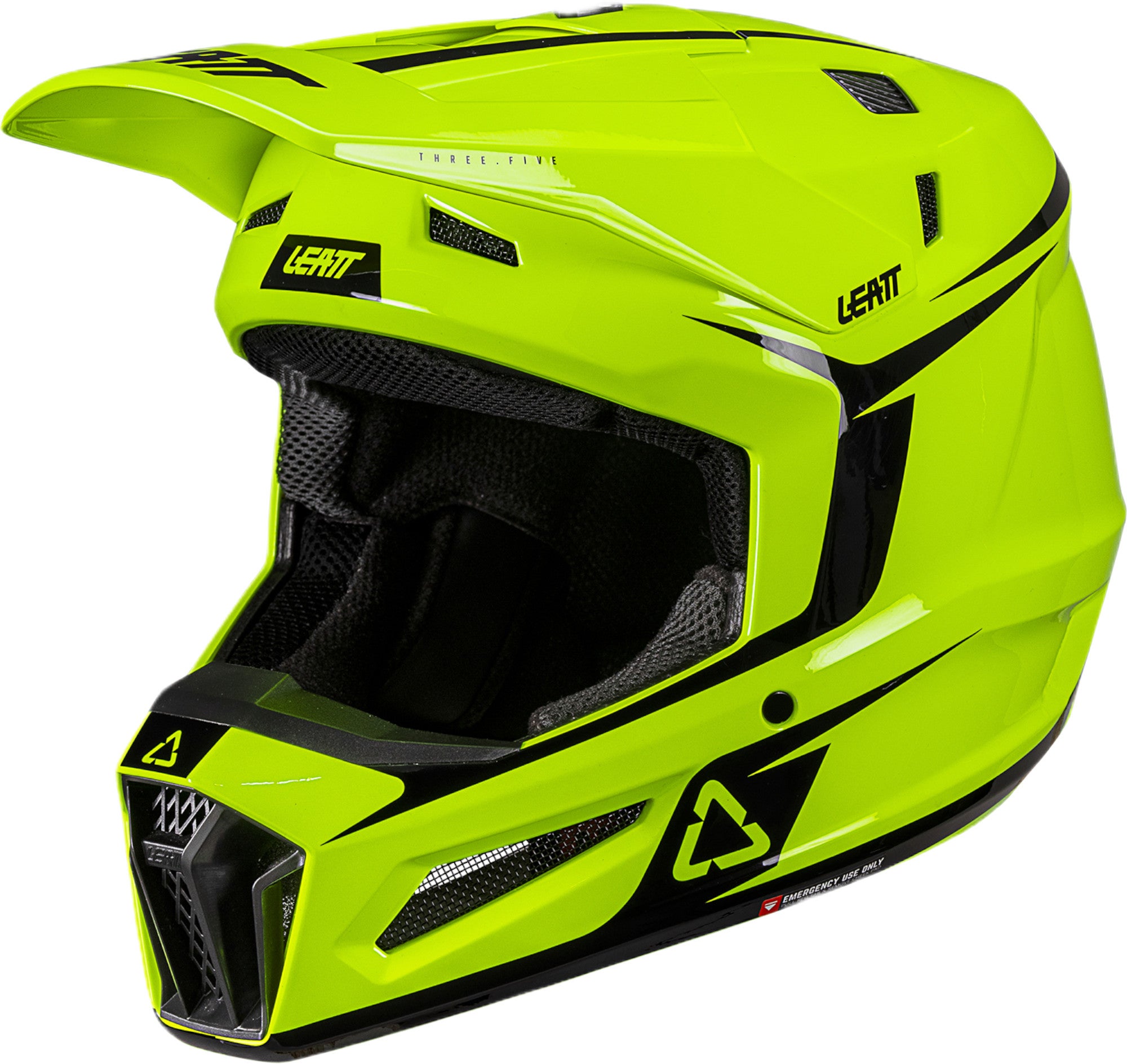 Leatt 3.5 V26 Casco da motocross con occhiali Giallo/nero neon XXL (63/64) Figura 6