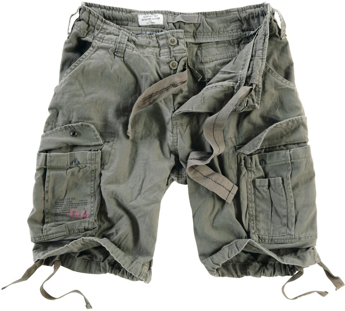 Surplus Airborne Vintage Šortky olive 4XL Obrázek 1